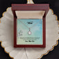 Mom From Son (Aqua Card) - Eternal Hope Necklace