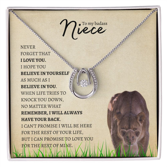Niece (Lioness Card) - Pure Luck Necklace