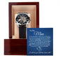 To my Man (Blue Card) --Until Time Stands Still - Men's Openwork Watch