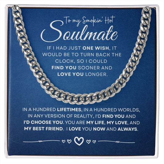 Soulmate (Blue Card) - Cuban Chain