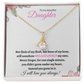 Nonbiological / Adopted Daughter (Pink Card)- Alluring Beauty Necklace