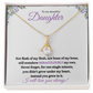 Nonbiological / Adopted Daughter (purple card) - Alluring Beauty Necklace