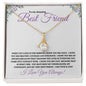To My Amazing Best Friend / Bestie (Purple) - Alluring Beauty Necklace