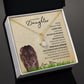 Daughter from Mom (Lioness Card) - Alluring Beauty Necklace