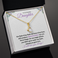 Nonbiological / Adopted Daughter (purple card) - Alluring Beauty Necklace