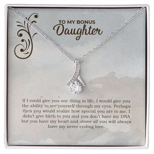 Bonus Daughter (DNA Card) - Alluring Beauty Necklace