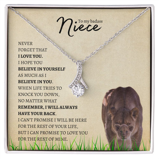 Niece (Lioness Card) - Alluring Beauty Necklace