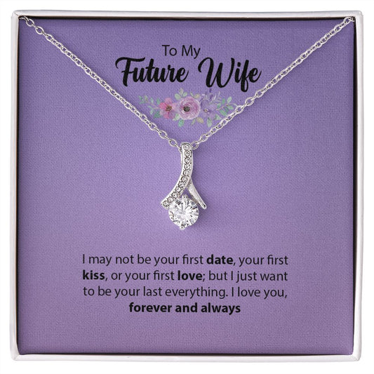 Future Wife / Fiancée (Purple Card) - Alluring Beauty Necklace