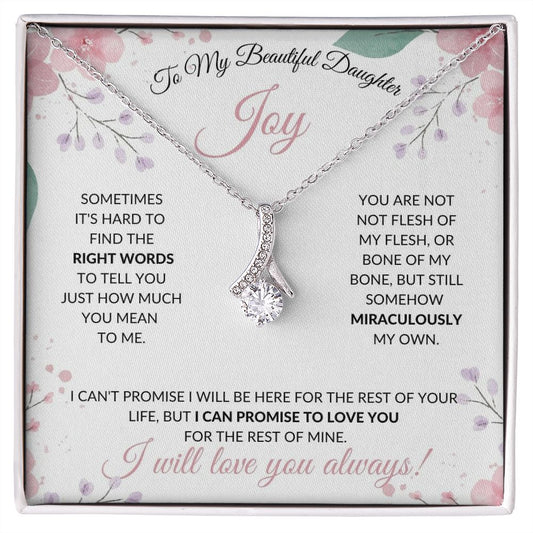 Private for Joy (Pastel Flower) - Alluring Beauty Necklace