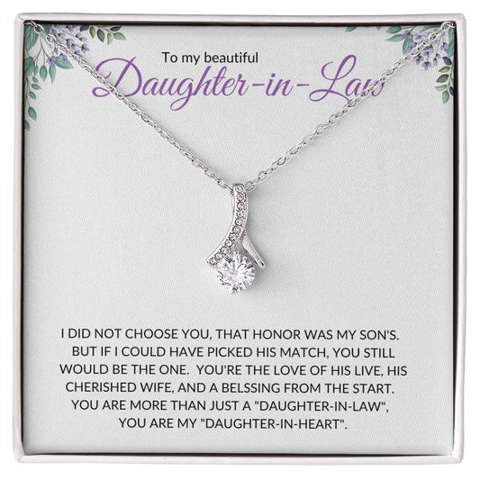 Daughter-in-Law (Purple Card) - Alluring Beauty Necklace