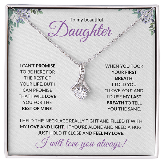 Daughter (Purple card) - Alluring Beauty Necklace