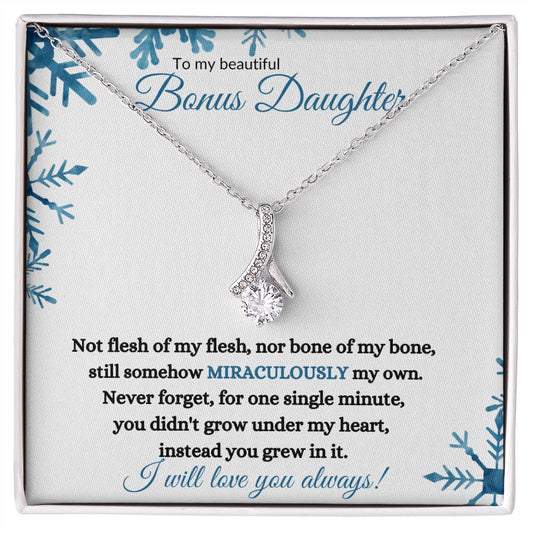 Bonus Daughter (Snowflake Christmas) - Alluring Beauty Necklace