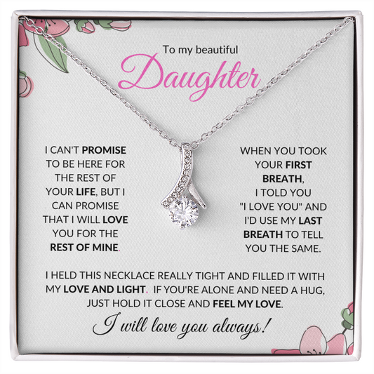 Daughter (Pink Card) - Alluring Beauty Necklace