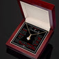 To My Smoking Hot Soulmate ( Red Hot Black Card) - Alluring Beauty Necklace