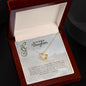 Bonus Daughter (DNA Card) - Love Knot Necklace