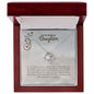 Bonus Daughter (DNA Card) - Love Knot Necklace