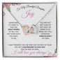 Private For Joy (Pink) - Interlocking Hearts Necklace