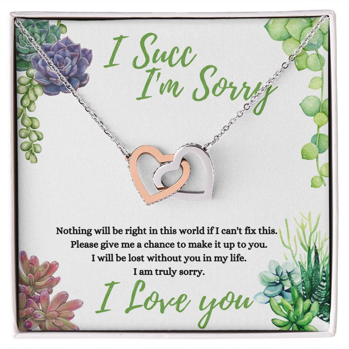 Apology I am Really Sorry Necklace For Her