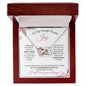 Private For Joy (Pink) - Interlocking Hearts Necklace