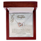 Bonus Daughter (DNA Card) -Interlocking Hearts Necklace