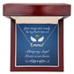 Your Wings were Ready (In Memory / Sympathy) - Custom Name Necklace