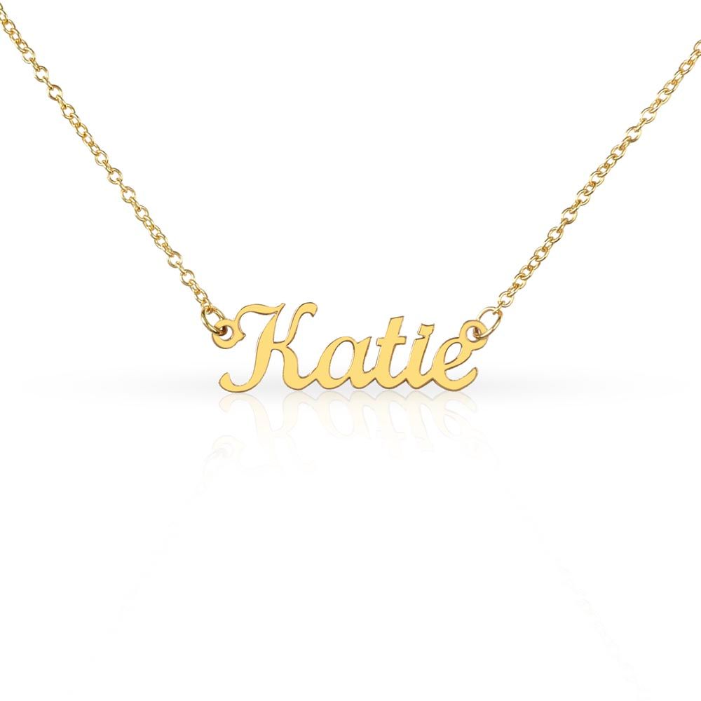 Custom Name Necklace (No Message Card) For daughter, granddaughter, sister, mother, aunt, niece, cousin, bestie, best friend, grandmother, wife, future wife, fiancé, lover, girlfriend - Custom Name Necklace