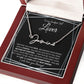 To My Smokin' Hot Lover (Black Tapestry) - Script Name Necklace