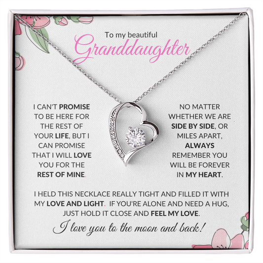 Granddaughter (Pink Card) - Forever Love Necklace