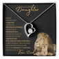 Beautiful Daughter (Black Lion Card) - Forever Love Necklace