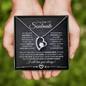 Smokin' Hot Soulmate (Black Textured Card) - Forever Love Necklace