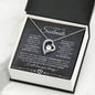 Smokin' Hot Soulmate (Black Textured Card) - Forever Love Necklace