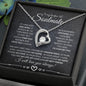 Smokin' Hot Soulmate (Black Textured Card) - Forever Love Necklace