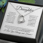 To My Amazing Daughter (Classic Black & White) - Forever Love Necklace