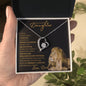 Beautiful Daughter (Black Lion Card) - Forever Love Necklace
