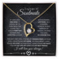 Smokin' Hot Soulmate (Black Textured Card) - Forever Love Necklace