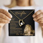 Beautiful Daughter (Black Lion Card) - Forever Love Necklace