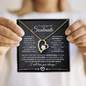 Smokin' Hot Soulmate (Black Textured Card) - Forever Love Necklace
