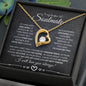 Smokin' Hot Soulmate (Black Textured Card) - Forever Love Necklace